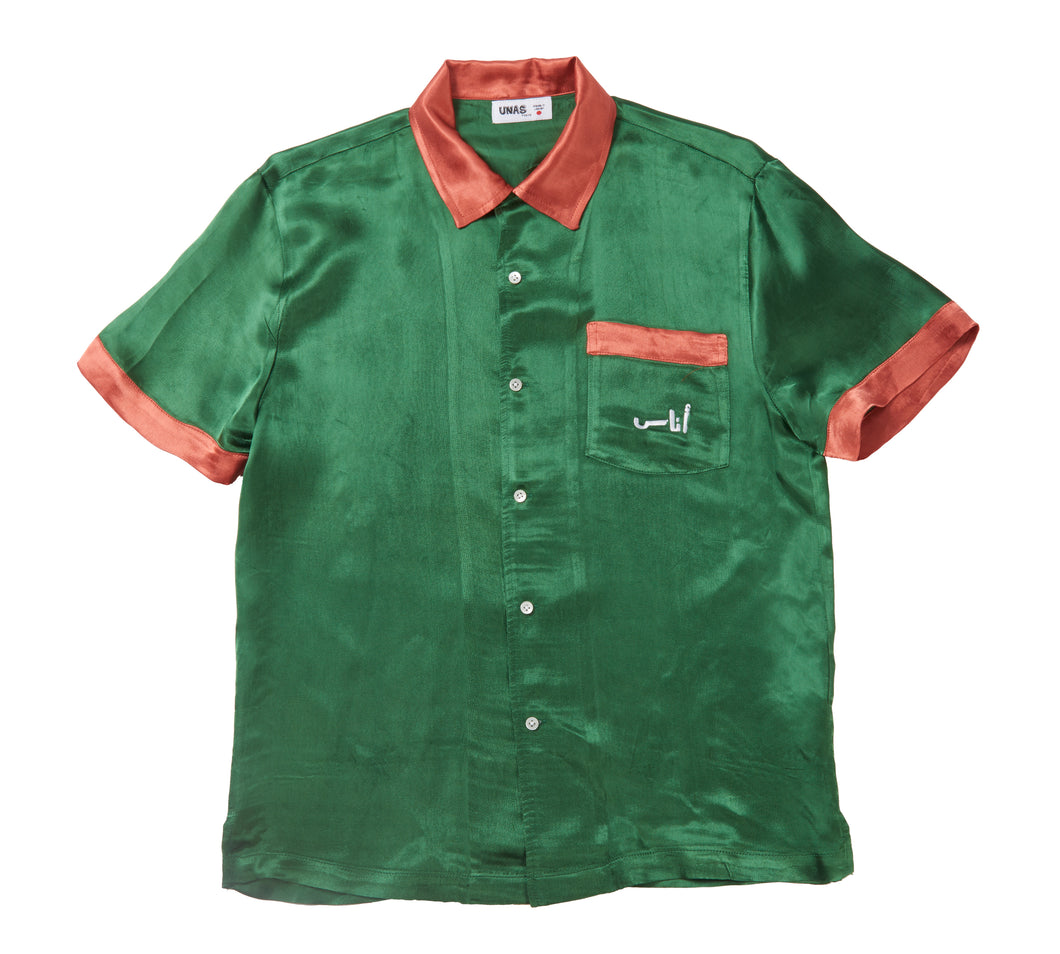 Rayon Green Shirt